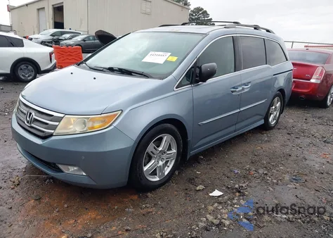 2011 Honda Odyssey Touring/Touring Elite из США, поврежденный, VIN 5FNRL5H99BB081292